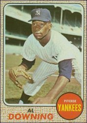 1968 Topps Baseball Cards      105     Al Downing